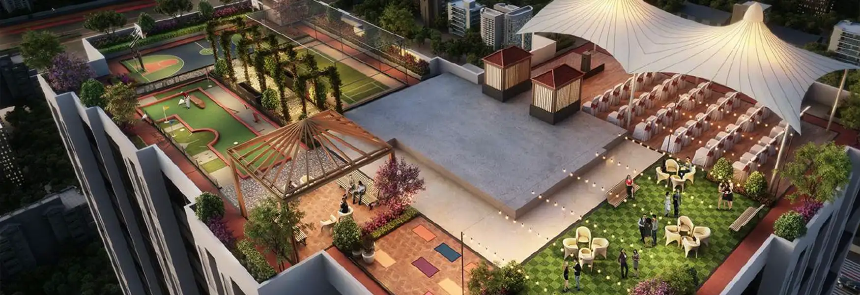 Ashar Axis Address Balcony